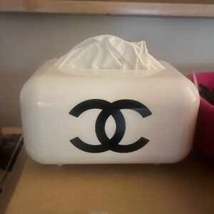 Chanel tissue box